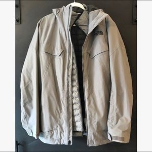 Nesting North Face winter coat